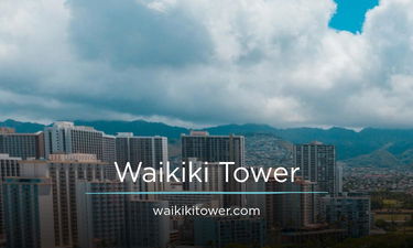 WaikikiTower.com - Creative brandable domain for sale